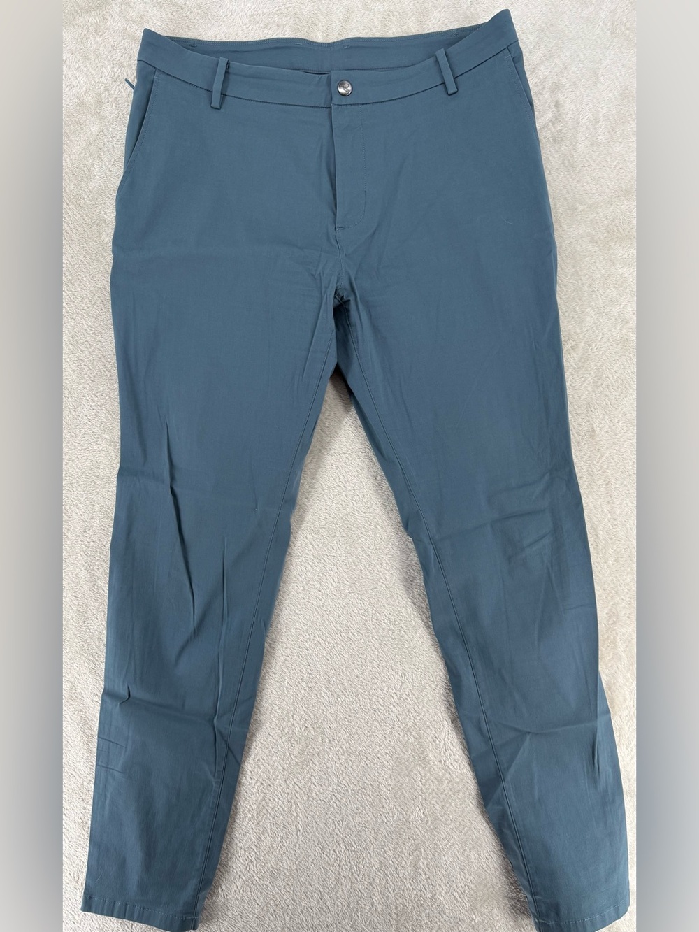 Birddogs Performance Stretch Teal Pants Men's 36x36 Blue Golf Travel Chino Pants